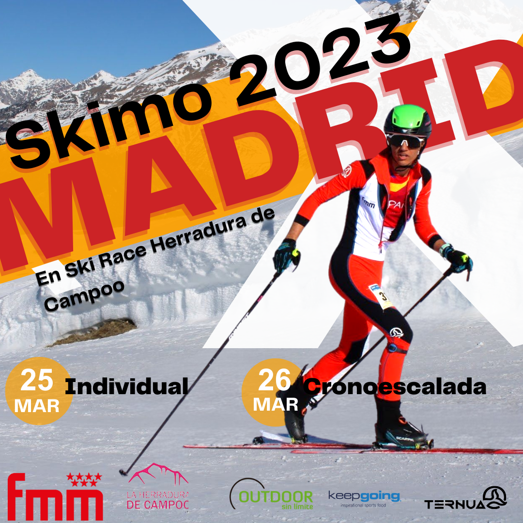 Campeonato madrid esqui montaña individual 2019 vista panoramica