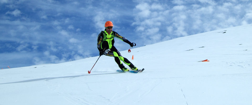 Campeonato madrid esqui montaña individual 2019 vista panoramica