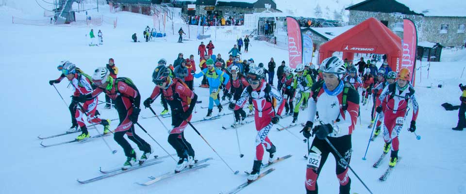 Campeonato madrid esqui montaña individual 2019 vista panoramica