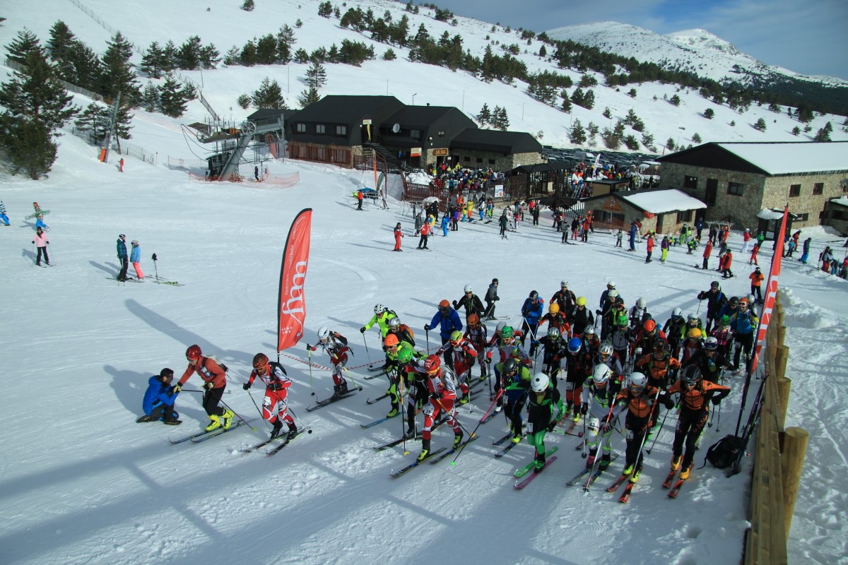 Circuito oficial madrileño de esquí de montaña de la federación madrileña de montañismo 2022